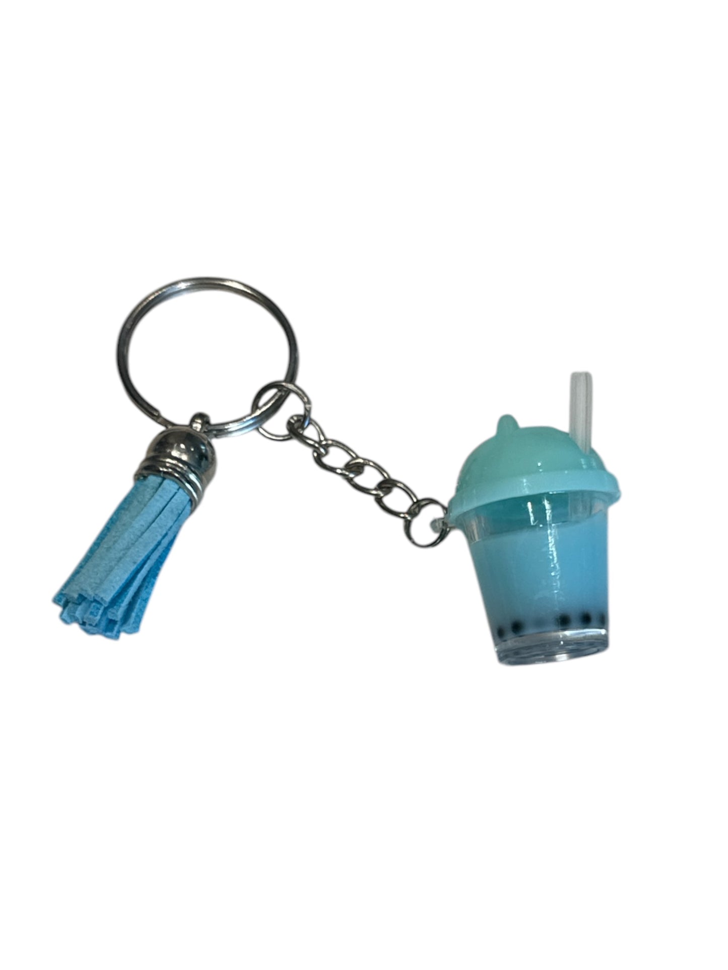 Boba Key Chain • Blue